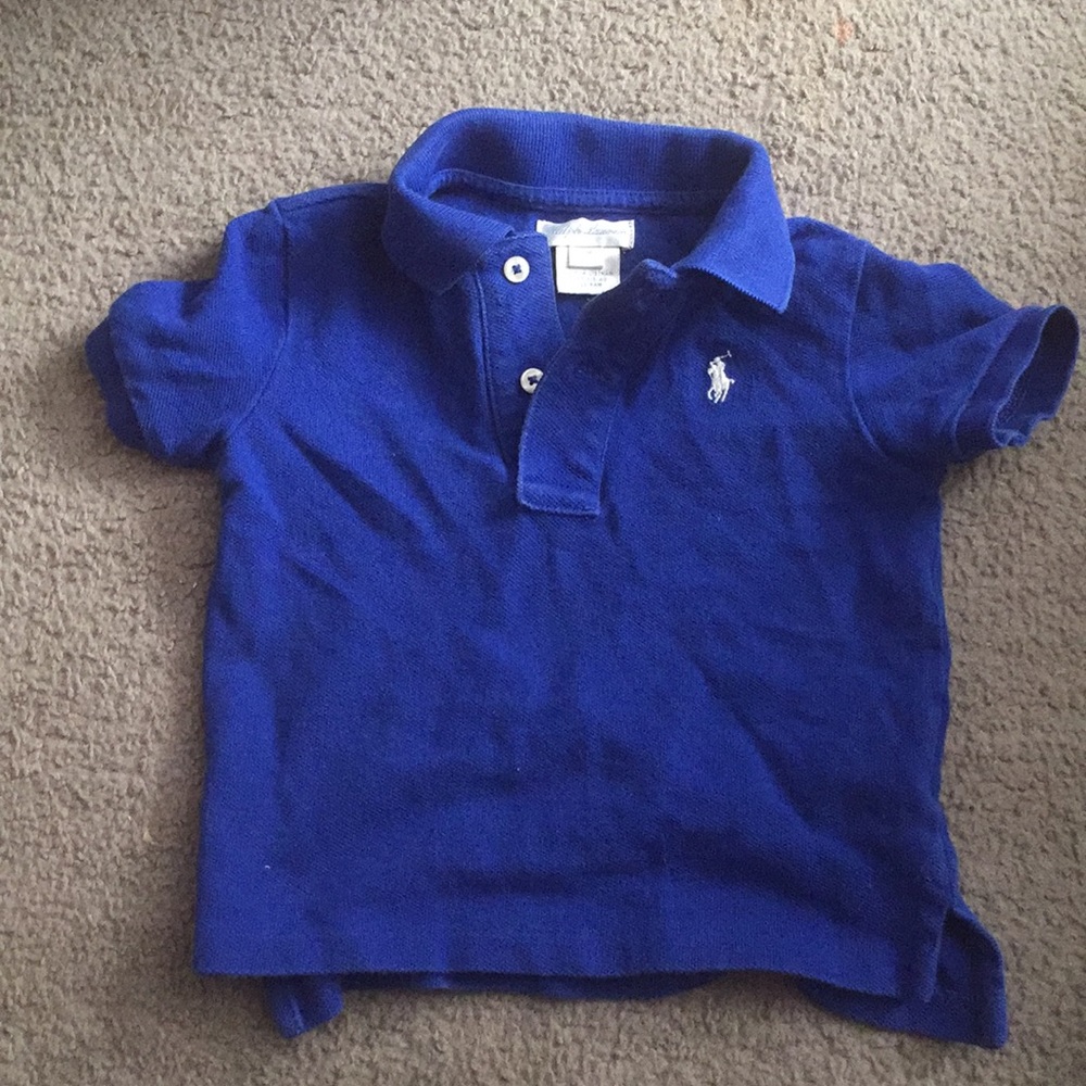 Blue polo